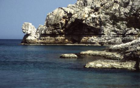 a rock formation
